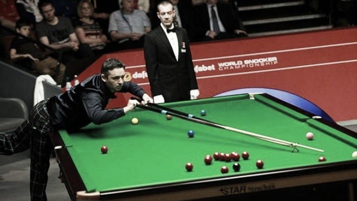 Another seed blown away at the Crucible as McManus progresses