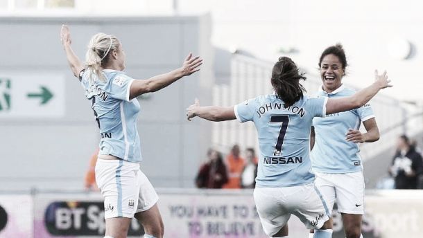 Manchester City Women 5-0 Durham Women: Johnston and Parris star in impressive thrashing