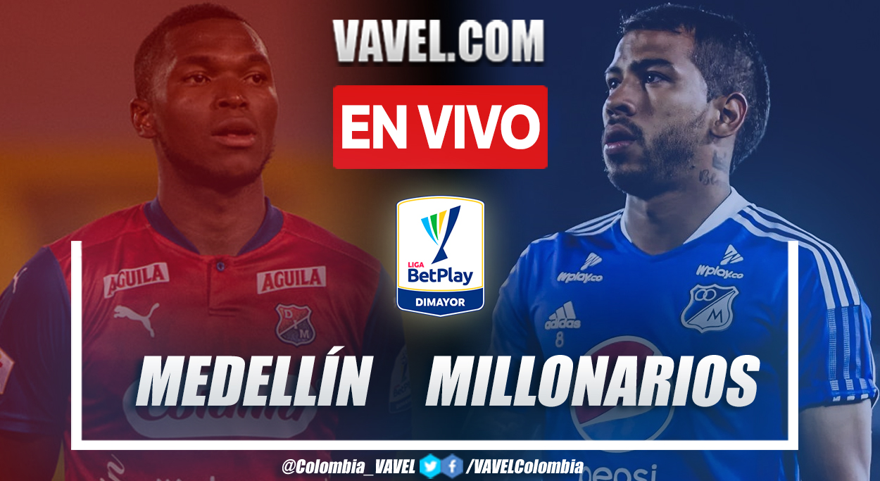 Resumen y gol: Medellín 1-0 Millonarios en la fecha 12 por Liga BetPlay 2022-I