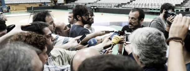 Salva Maldonado: "La voluntad es hacer un baloncesto sin especular y ser competitivo en defensa"