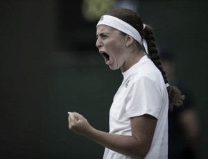 Ostapenko comienza a perfilarse como favorita
