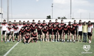 Cobeño marca los tiempos en el Rayo