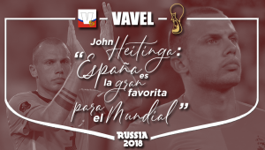 Entrevista a John Heitinga: "España es la principal favorita para el Mundial"