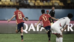 Los chavales de la sub 17, a octavos con el mejor 'tiki-taka'