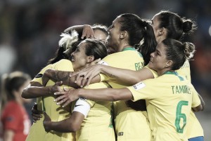 Brasil vence Chile na primeira rodada do quadrangular final da Copa América Feminina