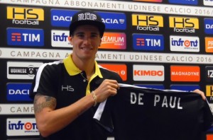 Udinese - De Paul: "Vedo un gruppo molto compatto e che sta lavorando bene"