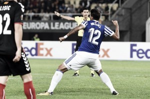 Willian José: "Estoy muy contento por los goles, se los debo a mis compañeros"