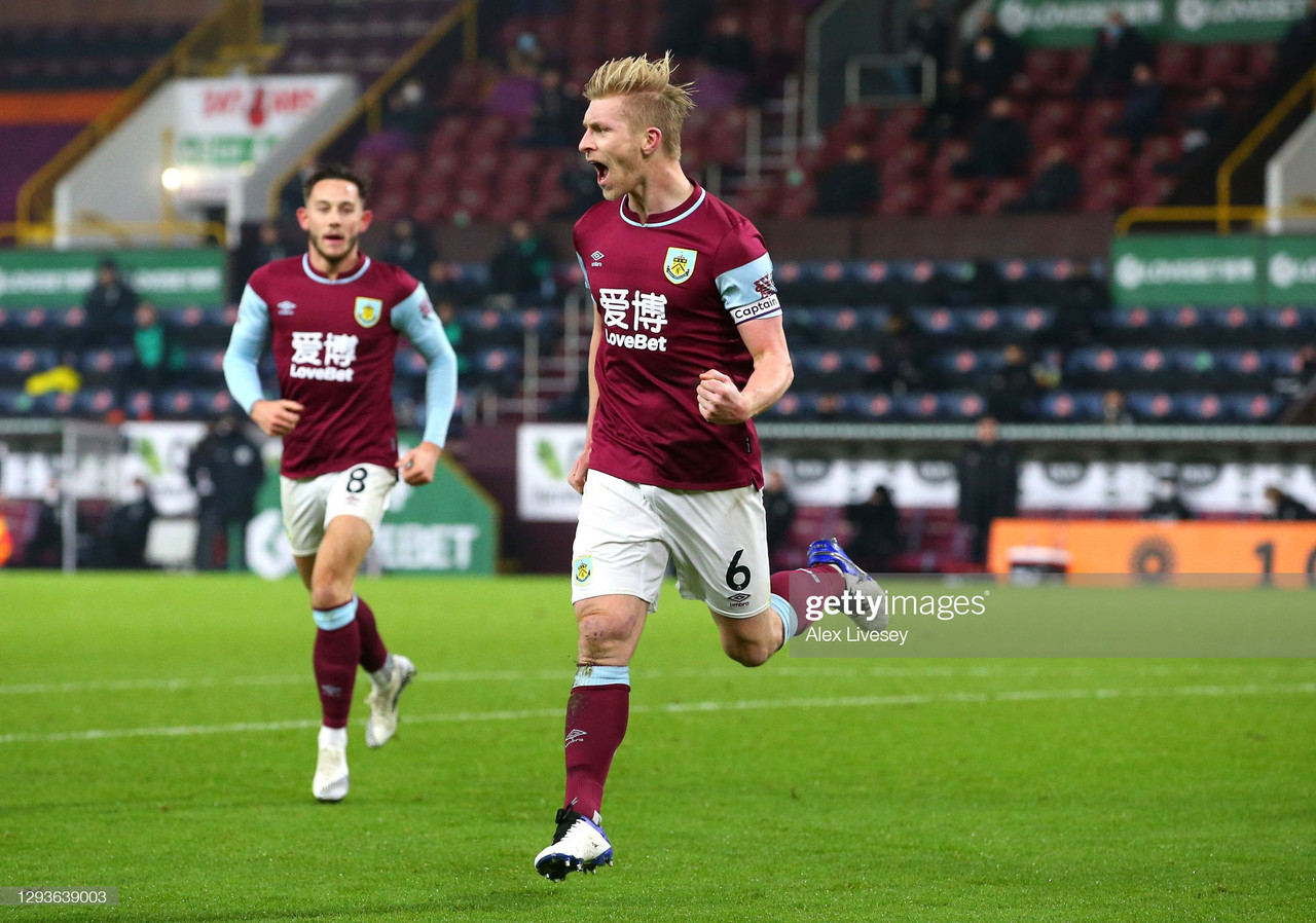 Ben Mee celebrates 10 years at Burnley