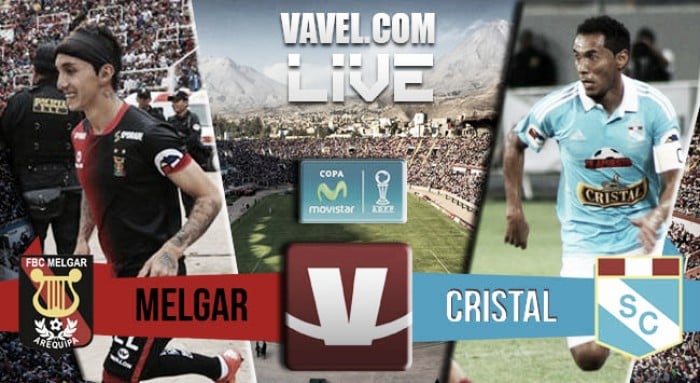 Resultado Melgar - Sporting Cristal en Torneo Apertura 2016 (1-2)