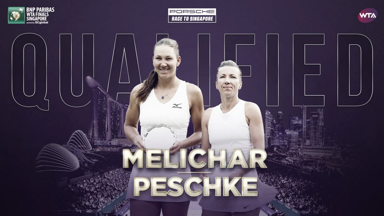 Nicole Melichar and Kveta Peschke qualify for WTA Finals