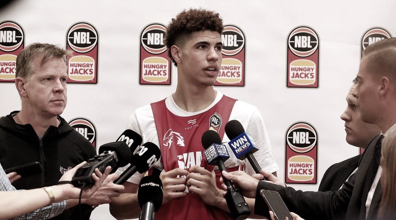 Draft stock rises for LaMelo Ball