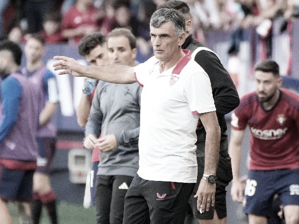 Mendilibar: "Faltó ganar y sumar de tres" Mendilibar: "Faltó ganar y sumar de tres"