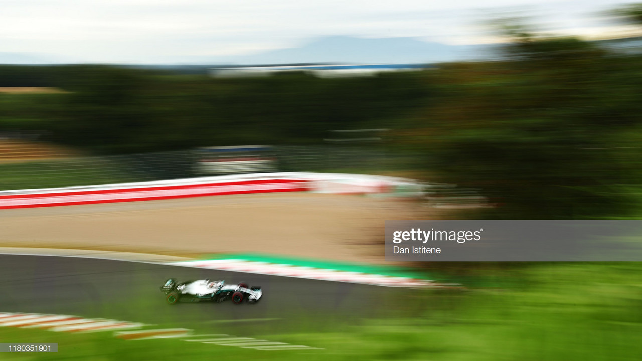 Mercedes top the charts as rain postpones qualifying