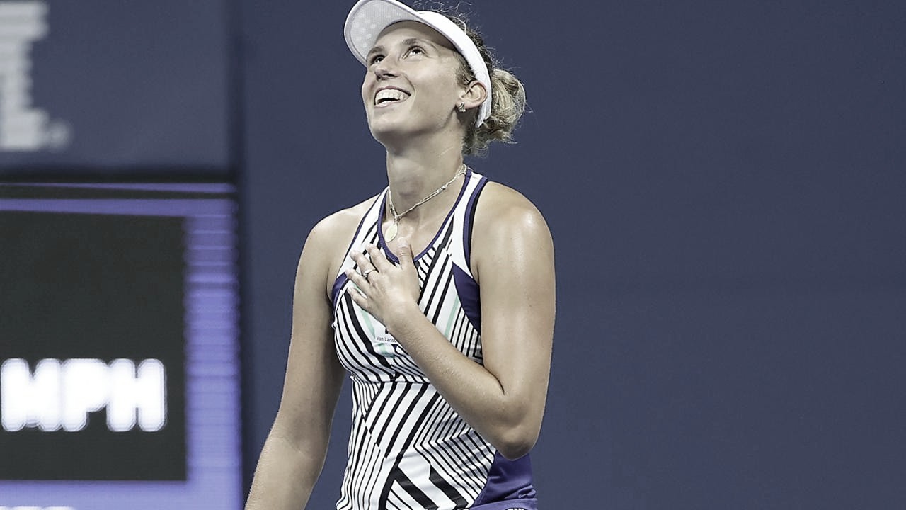 Mertens faz grande atuação e atropela Kenin nas oitavas do US Open Mertens faz grande atuação e atropela Kenin nas oitavas do US Open