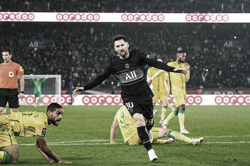 Messi desencanta na Ligue 1, PSG vence Nantes e mantém larga vantagem na liderança