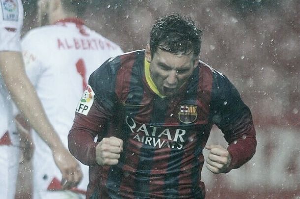 Messi abre las aguas para liderar al FC Barcelona