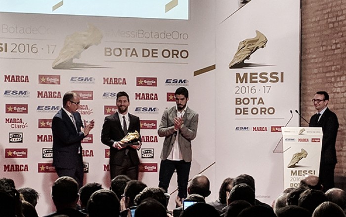 Leo Messi, el hombre de oro
