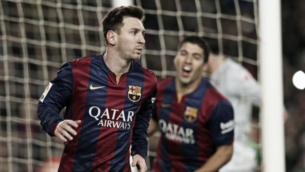 Barcelona 1-0 Atletico Madrid: Blaugrana side win first leg with Messi goal
