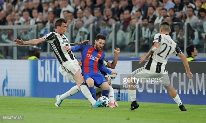 Juventus stand firm to eliminate Barca out of Champions League