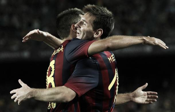 Primeras pinceladas del Barcelona de Martino ante el Santos Primeras pinceladas del Barcelona de Martino ante el Santos