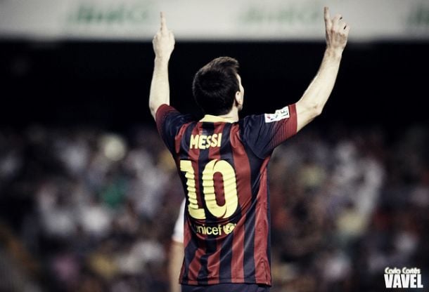 Riazor, talismán para Leo Messi