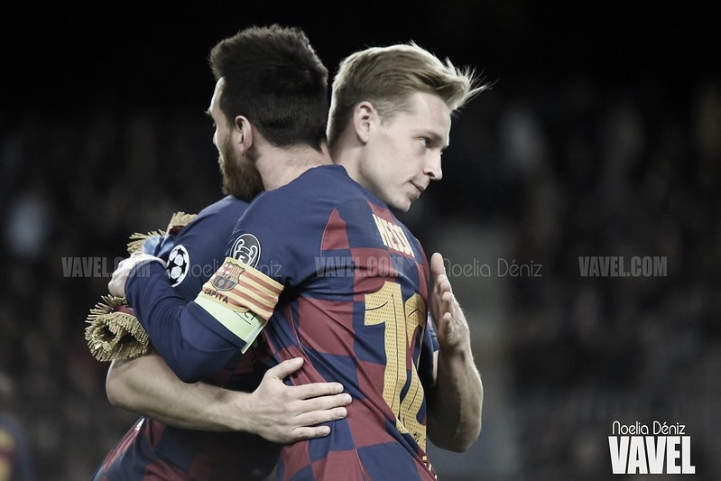Messi y De Jong, en el once ideal de Champions League 2019