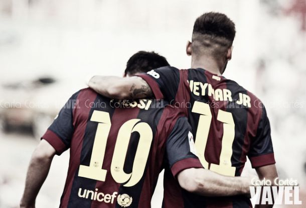 Neymar y Messi optan a un nuevo galardón