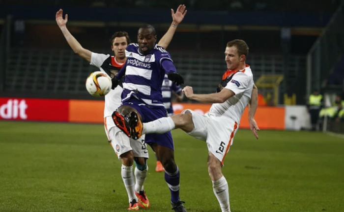 Europa League, Eduardo sul finale cancella l'Anderlecht: 0-1, Shakhtar ai quarti