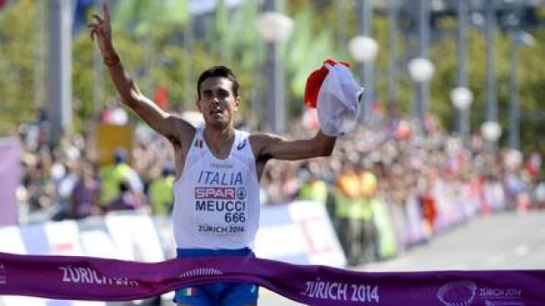 Atletica, Europei Zurigo 2014 : impresa Meucci, è oro nella Maratona