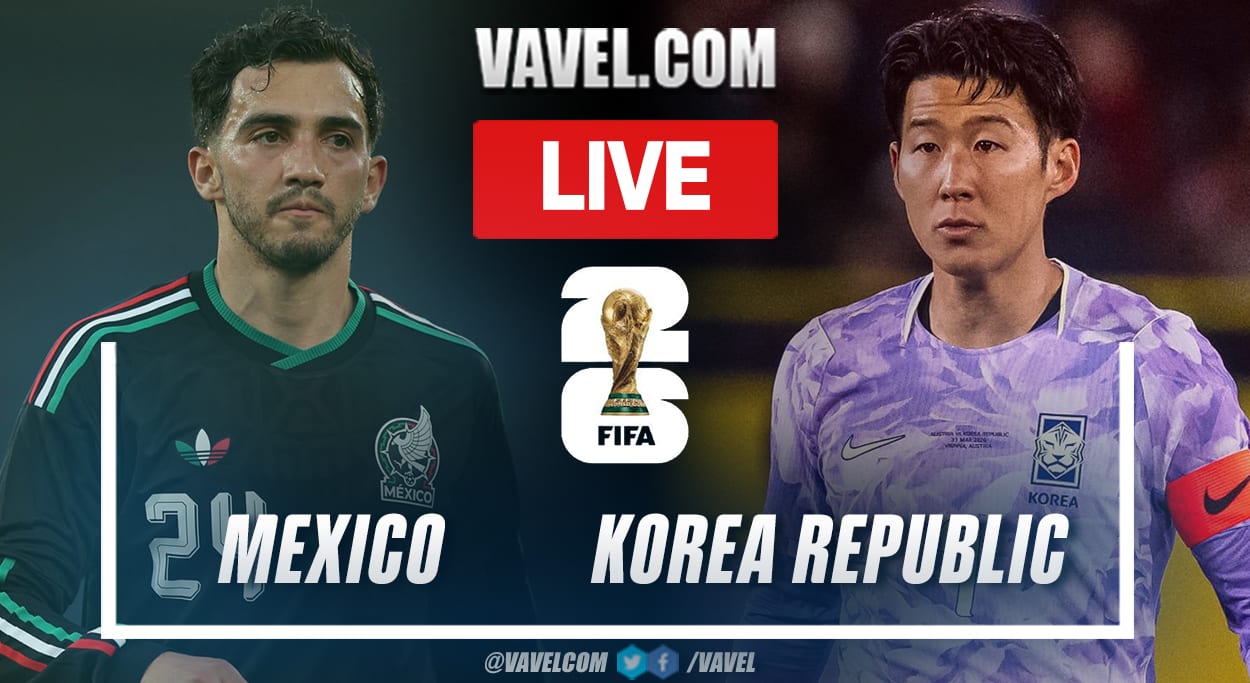 Mexico vs South Korea LIVE Score Updates in 2026 FIFA World Cup (0-0)