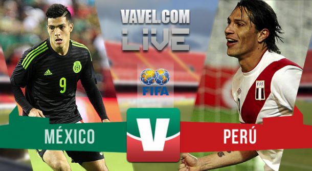 Resultado México - Perú 2015 (1-1) Resultado México - Perú 2015 (1-1)
