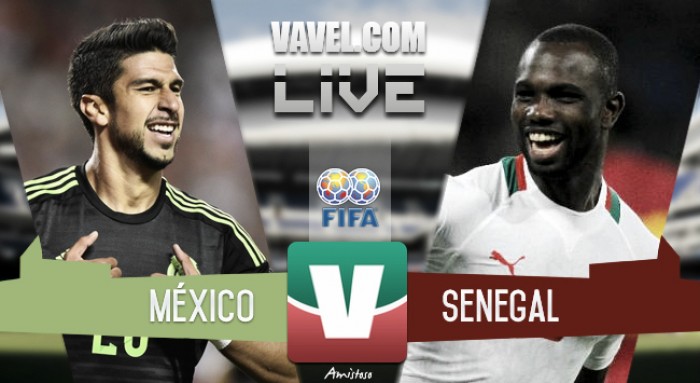 Resultado México 2-0 Senegal en partido amistoso