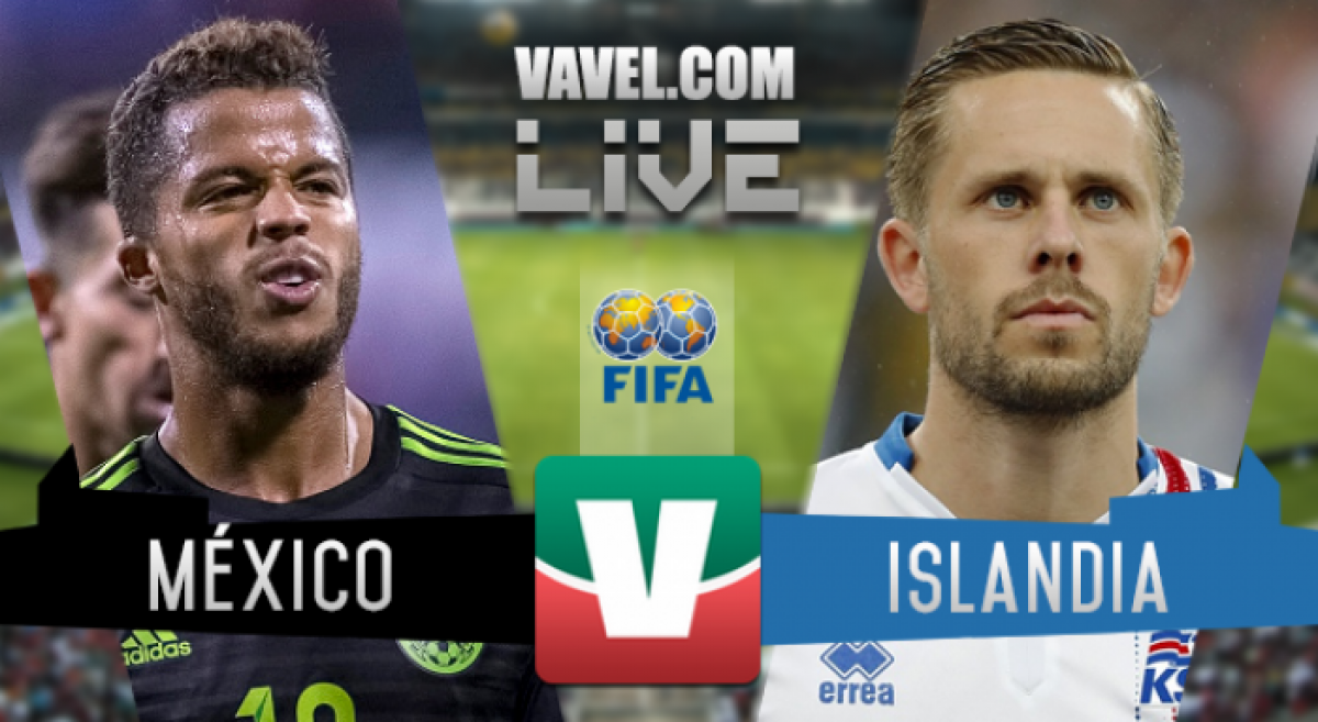 Resultados y goles del México 3-0 Islandia