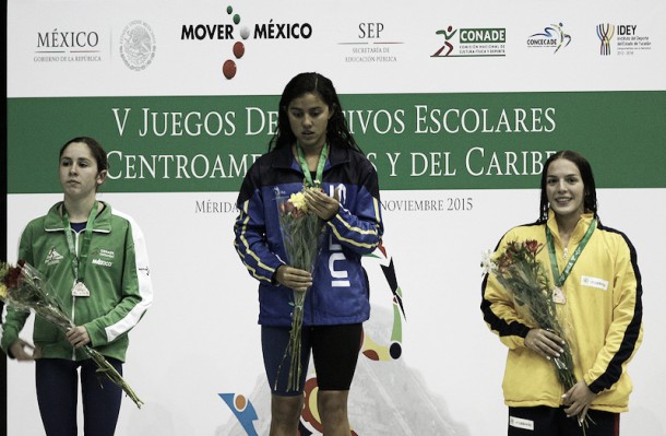 Obtiene México el campeonato en natación en los JEDECAC 2015