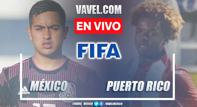 Goles y resumen del México Sub-20 6-0 Puerto Rico Sub-20 en Premundial Sub-20 CONCACAF 2022