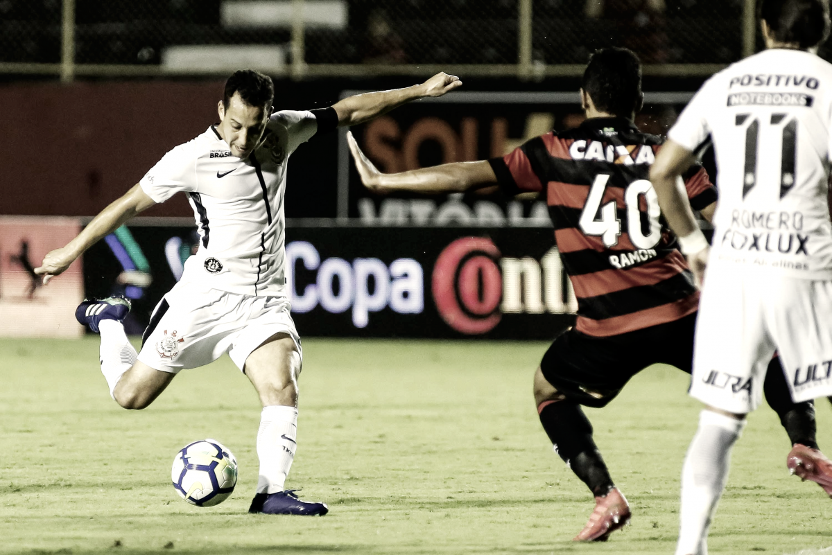Após empate sem gols, Corinthians e Vitória disputam vaga para as quartas da Copa do Brasil Após empate sem gols, Corinthians e Vitória disputam vaga para as quartas da Copa do Brasil