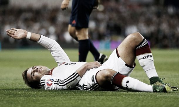 Götze looks set to be sidelined for 10-12 weeks