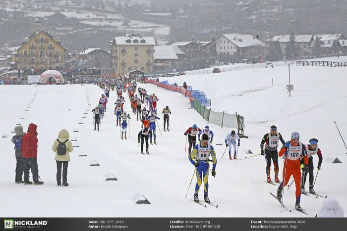 La 35ª Marciagranparadiso Rossignol Race regala neve e spettacolo a Cogne con le vittorie di Clementi e Brocard che emergono su quasi 800 partenti
