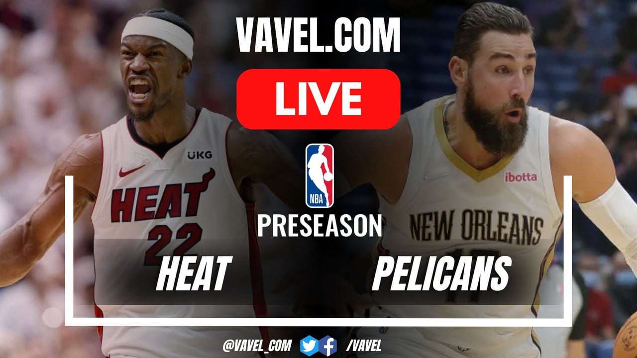 Miami Heat vs. New Orleans Pelicans LIVE score updates, stream info and how to watch NBA preseason game | October 13, 2024