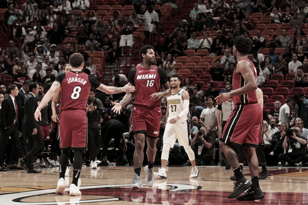 Momentazo NBA: los Heat se imponen a los Nuggets tras dos prórrogas