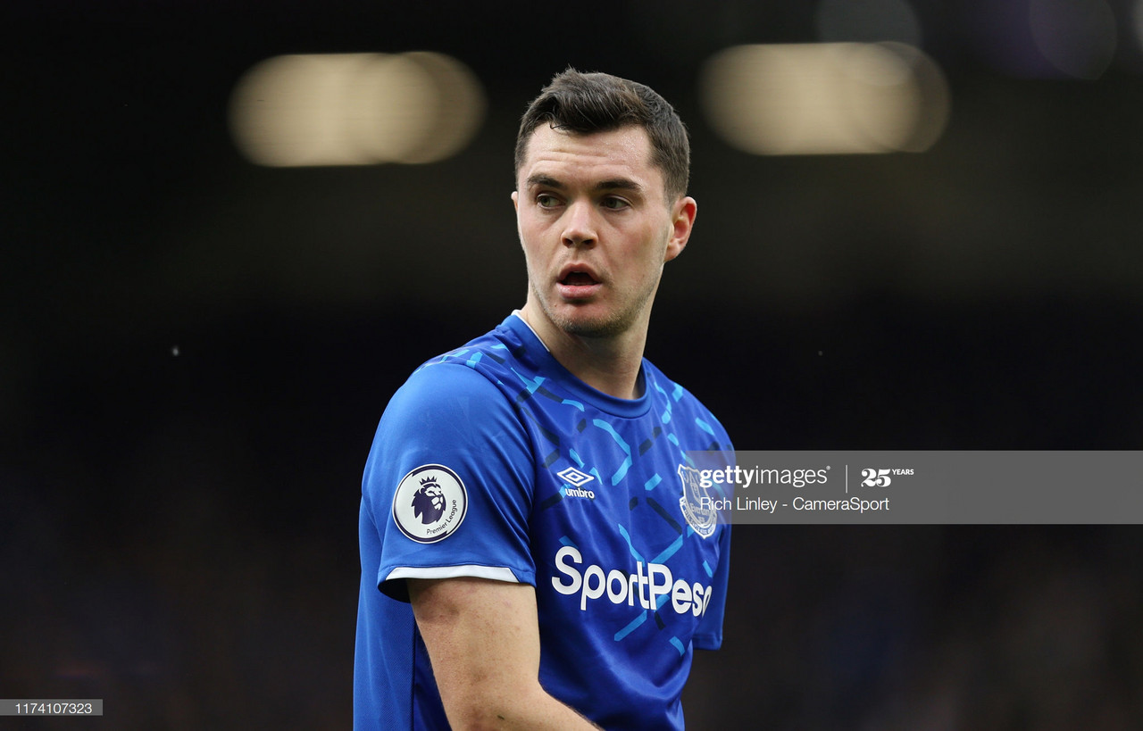 Defender Keane "a bit disappointed" after Everton's goalless draw against Liverpool