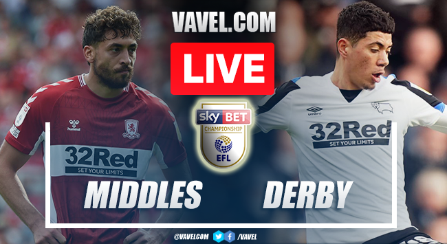 Goals and Highlights of Middlesbrough 4-1 Derby County on Championship