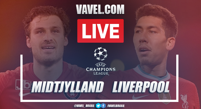 Gols e melhores momentos Midtjylland 1x1 Liverpool pela Champions League