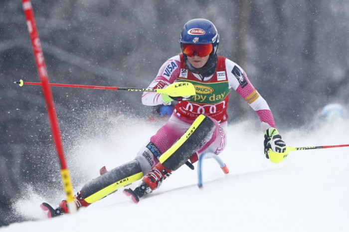 Sci alpino, Maribor - Slalom Speciale: Shiffrin in testa dopo la prima manche, out Zuzulova