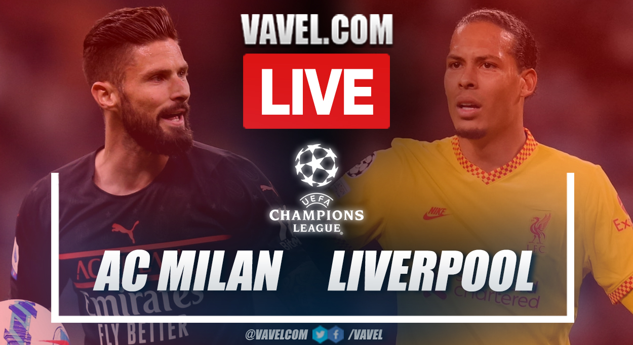 Summary and highlights of AC Milan 1-2 Liverpool IN Champions League