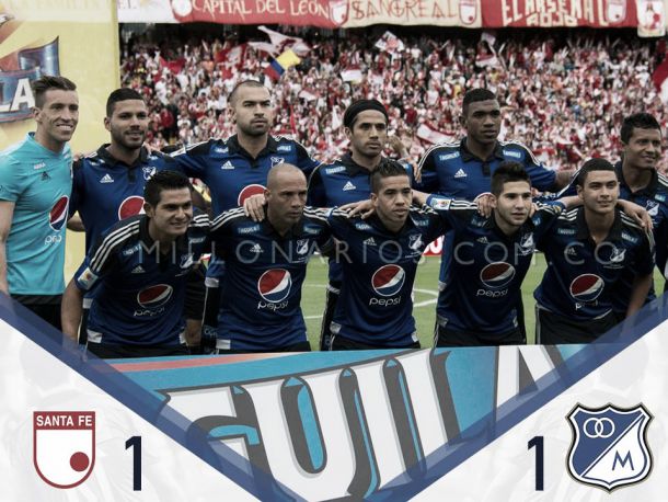 Santa Fe – Millonarios: puntuaciones de Millonarios, fecha 10 Liga Águila Santa Fe – Millonarios: puntuaciones de Millonarios, fecha 10 Liga Águila