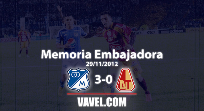 Memoria Embajadora, Millonarios vs Deportes Tolima: una goleada acercaba a la anhelada estrella 14 