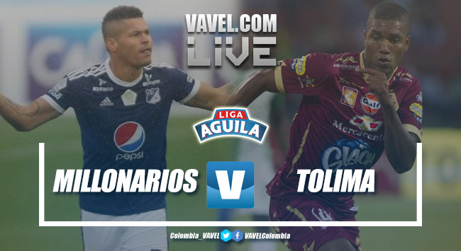 Resultado Millonarios vs Tolima por la Liga Águila 2018-II ...