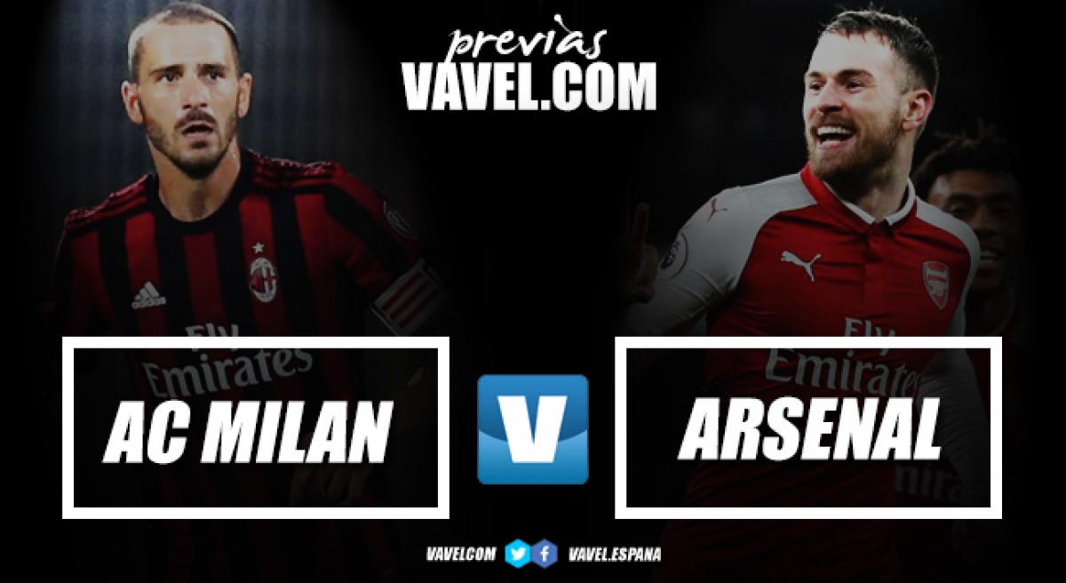 Previa AC Milan – Arsenal: recuperando el tiempo perdido