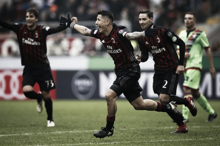 Lapadula marca, Milan supera lanterna Crotone e segue caça à Juventus